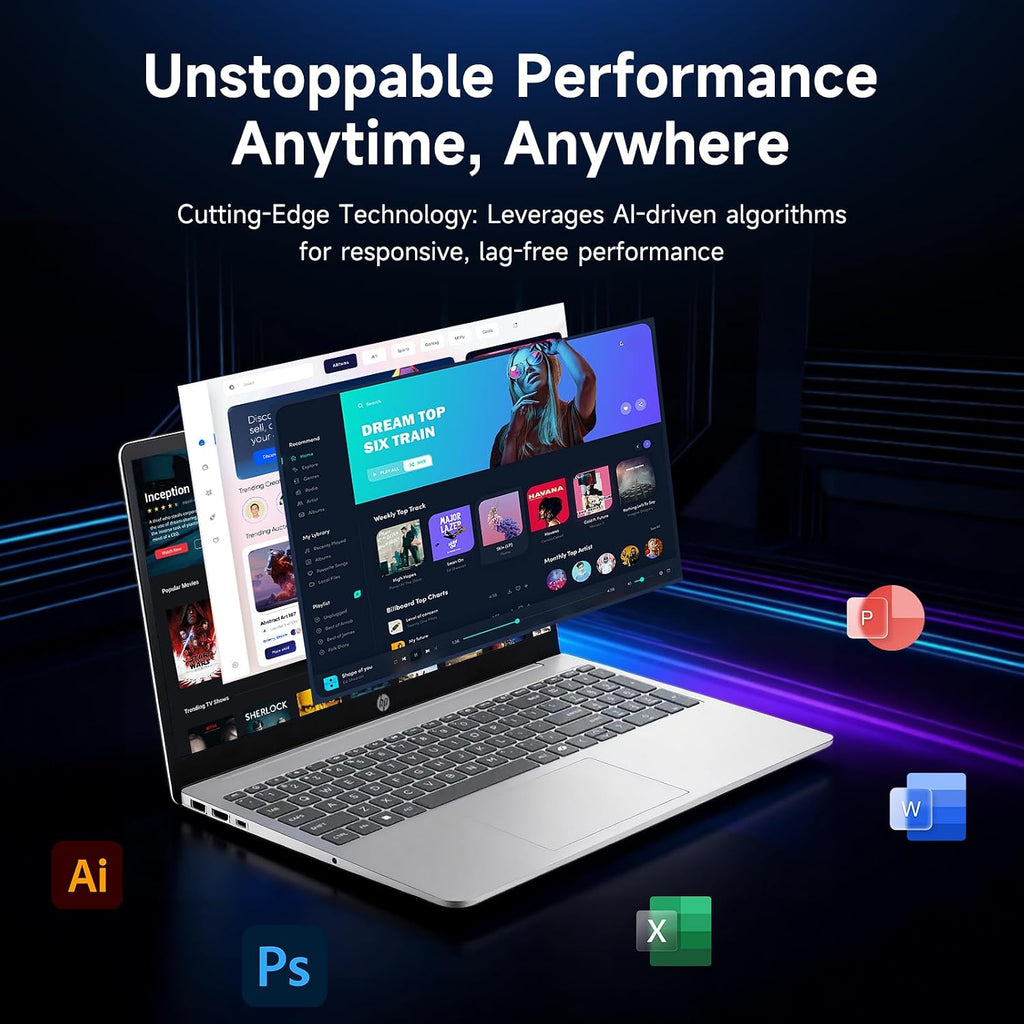 HP 15.6' FHD Touchscreen i7 Laptop, 10-Cores Intel Core i7-1355U(Beat Core 7 160U), 16GB RAM 1TB SSD, Win 11 Pro Wifi6 w/GM Accessory, Intel Iris Xe Graphics Computer for Business Professional