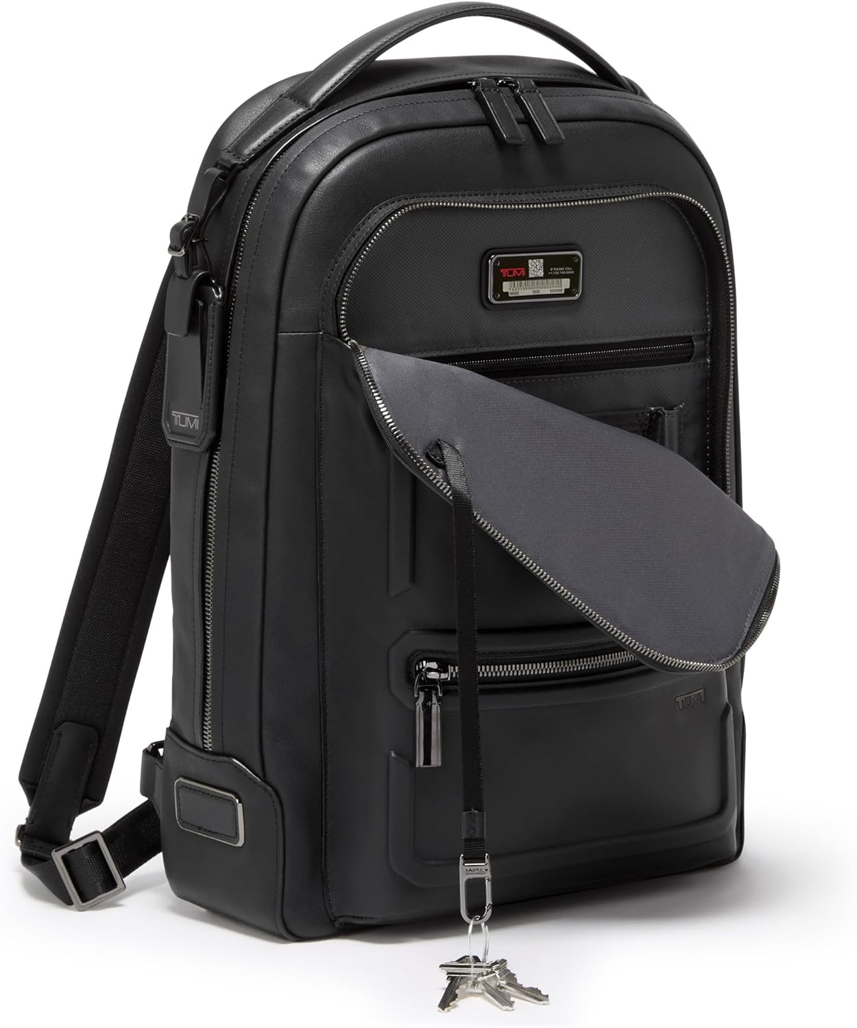 Tumi Mens Bradner Backpack Black/Bombe One Size