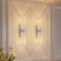 camuucci Battery Operated Wall Sconces Set of 2 Rechargeable Battery Powered Wall Light with 12000mAh Not Hardwired Dimmable Wall Lamp Fixtures for Bedroom Living Room Silver 15.3 Inches