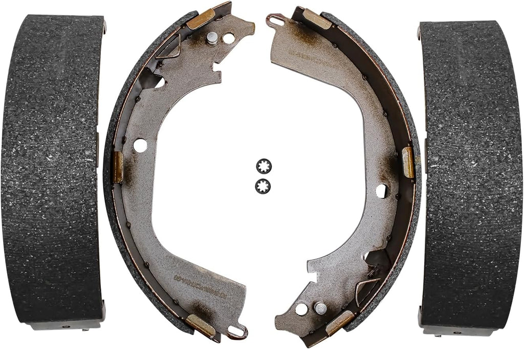 Detroit Axle - Rear Brake Kit for 09-13 Chevrolet Silverado GMC Sierra 1500 Brake Drums 2009 2010 2011 2012 2013 Semi-metallic Brakes Shoes Replacement