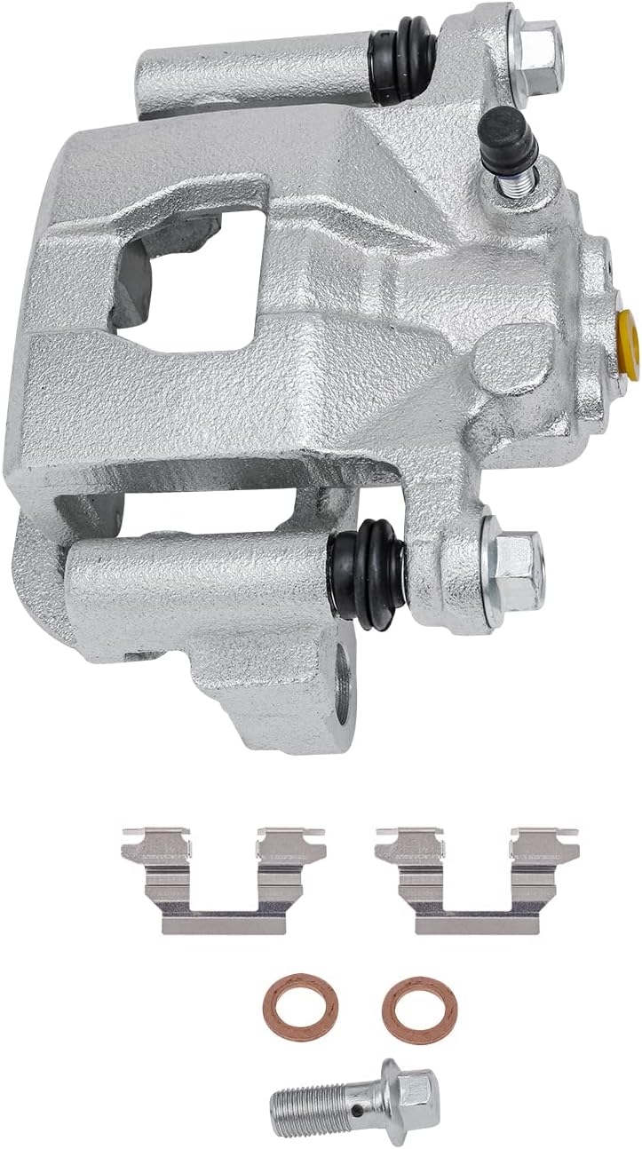 Detroit Axle - Rear Brake Kit for 2002-2018 Nissan Altima, 2004-2008 Maxima 2005 2006 2007, Disc Brake Rotors Ceramic Brakes Pads Brake Calipers Replacement