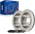 KAX Rear Brake Kit for Chevrolet Traverse 2009-2017, GMC Acadia 2007-2016, Acadia Limited 2017, Buick Enclave 2008-2017, Saturn Outlook 2007-2010, 13.03inch Brake Rotors Pads Kit