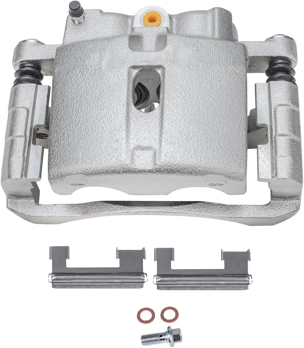 Detroit Axle - Front Brake Kit for Chevy GMC Silverado Sierra Savana Express 1500 Safari Cadillac Escalade, Disc Brake Rotors Ceramic Brake Pads Left Brake Caliper Replacement : 12'' inch Rotorcs