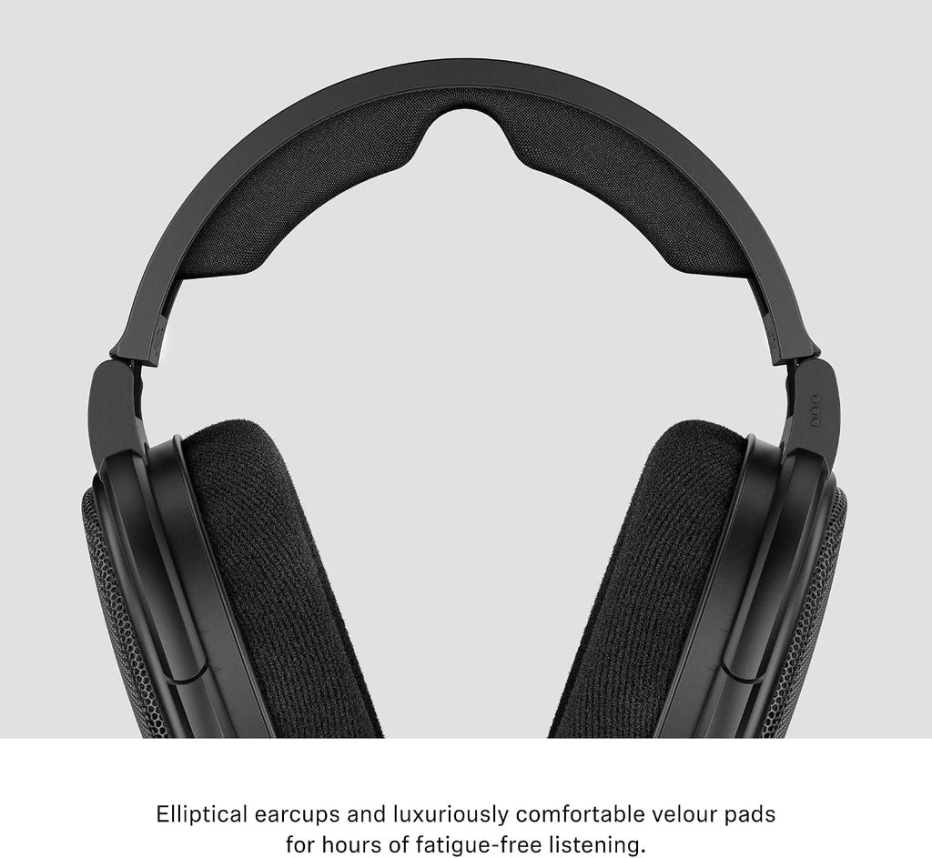 Sennheiser HD 660S2 - Wired Audiophile Stereo Headphones with Deep Sub Bass, Optimized Surround, Transducer Airflow, Vented Magnet System and Voice Coil – Black (Renewed)