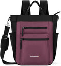 Sherpani Soleil, Anti Theft Convertible Backpack, 3 in 1 Tote, Crossbody Purse, 18L Travel Bag, RFID Protection, Fits 13' Laptop (Smoky Orchid)