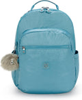 Kipling Women's Seoul 15' Laptop Backpack, Durable, Roomy with Padded Shoulder Straps, Built-In Protective Sleeve