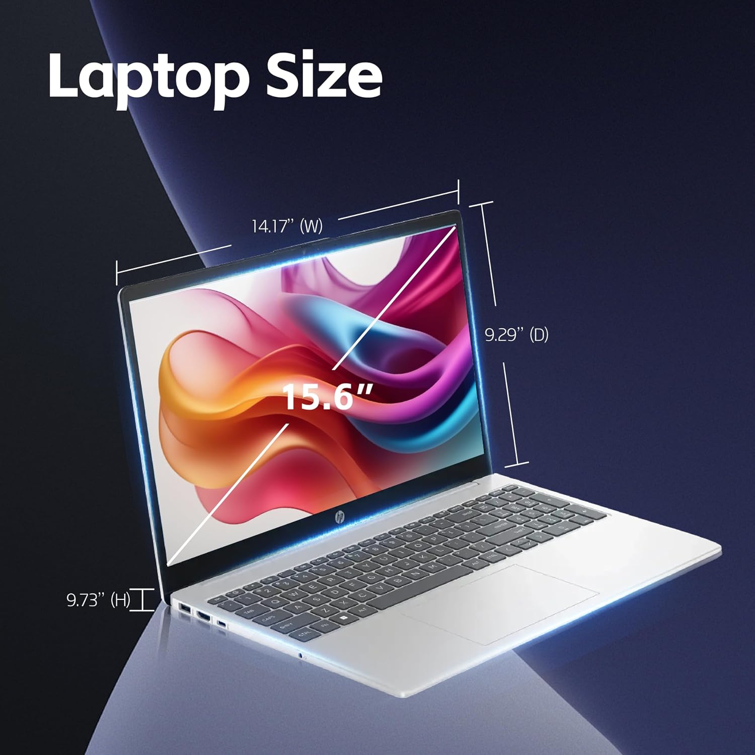 HP 15.6 inch Laptop, Intel i5 Processor Up to 4.4 GHz, 64GB RAM, 2TB SSD, HD Touch Screen, Intel Iris Xe Graphics, Windows 11 Home, Webcam, Wi-Fi, Bluetooth, Natural Silver, Alpacatec Accessory