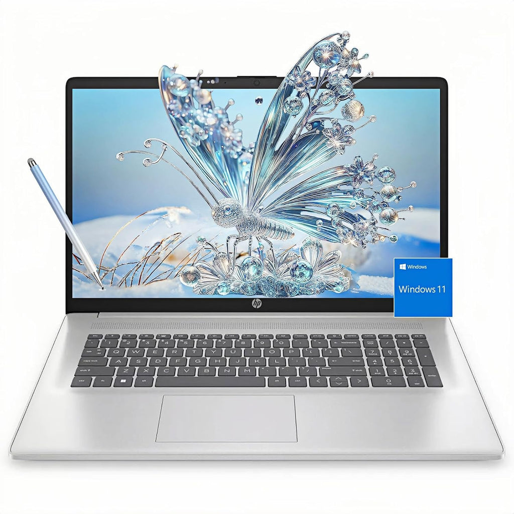 HP-Laptops Touchscreen-17inch - Windows 11 - Stylus Pen - AMD Ryzen 5 7530U - College Students Business - 2024 Computadoras Laptop en oferta - Wi-Fi 6 - Large Screen (64GB RAM |1TB PCIe SSD)