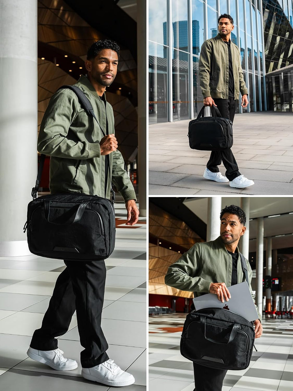 ALPAKA Bravo Brief - 16 Inch Laptop Briefcase, Business Shoulder Bag with Weatherproof, Messenger Bag for Men Work Travel
