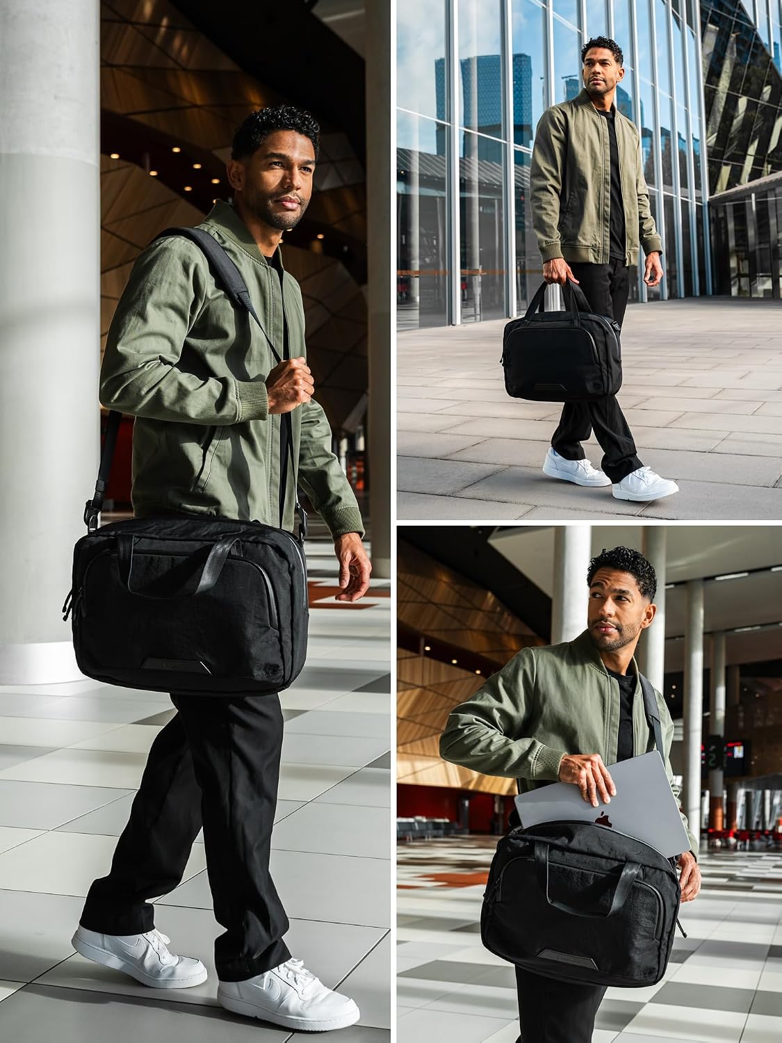 ALPAKA Bravo Brief - 16 Inch Laptop Briefcase, Business Shoulder Bag with Weatherproof, Messenger Bag for Men Work Travel