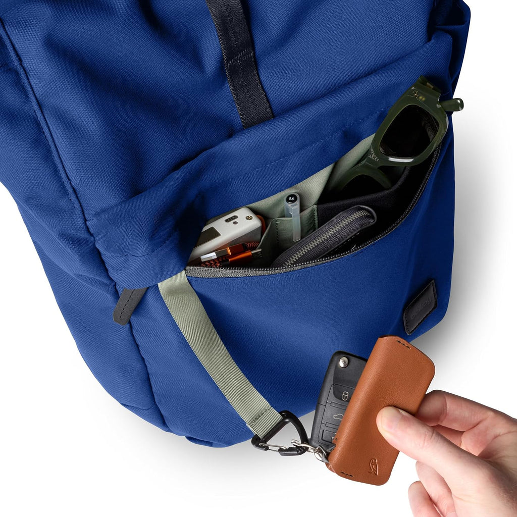 Bellroy Classic Rolltop (commuter backpack with 16' laptop sleeve, luggage pass-through, and two access points) - Indigo