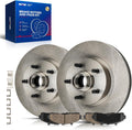 KAX Front Brake Kit for Ford Ranger 1998-2002, Explorer 1995-2001, Mazda B3000/B4000 2000-2002, B2500 2000-2001, B2300 2001-2002, Mercury Mountaineer 1997-2001, 11.28inch Brake Rotors Pads Kit