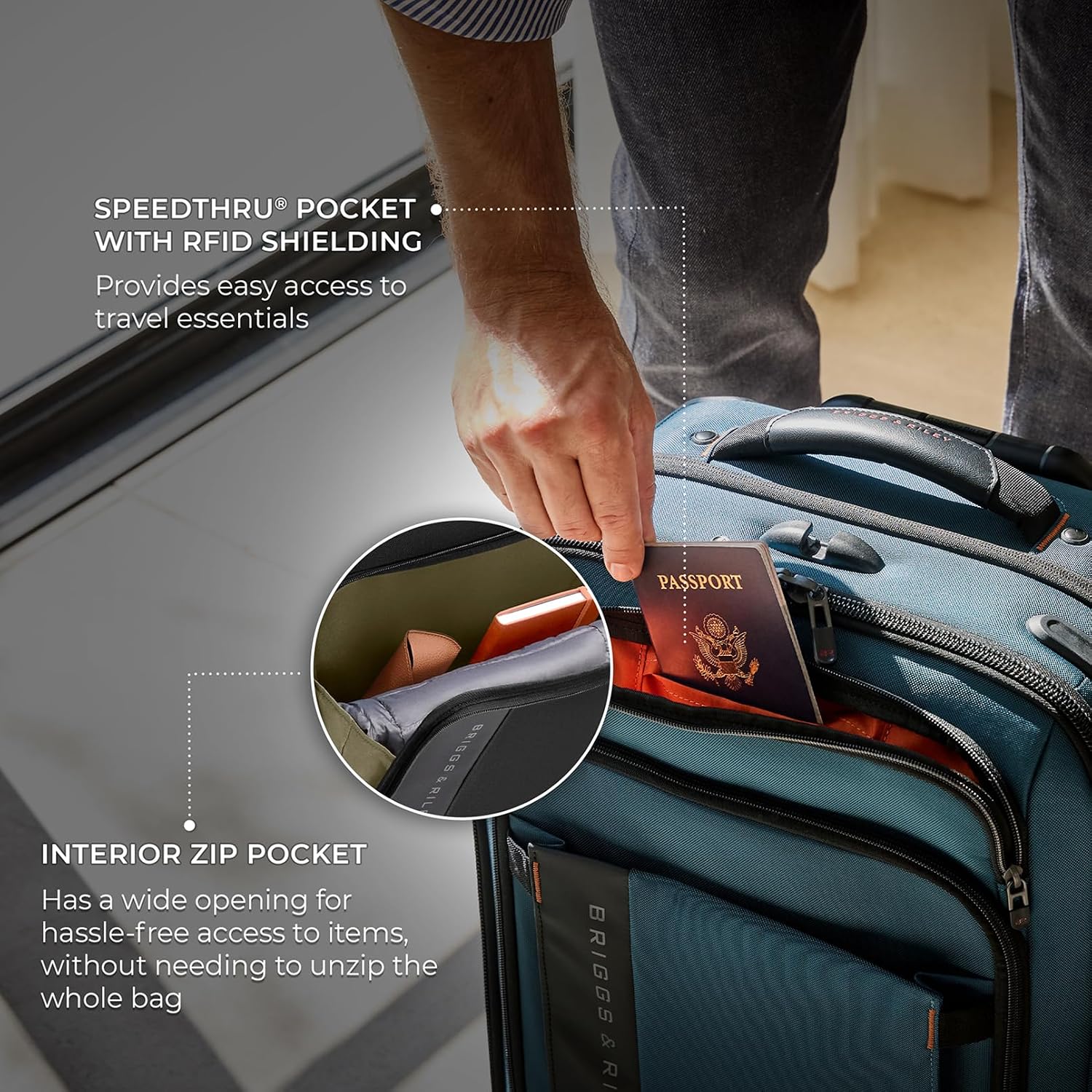 Briggs & Riley ZDX Medium Expandable Spinner