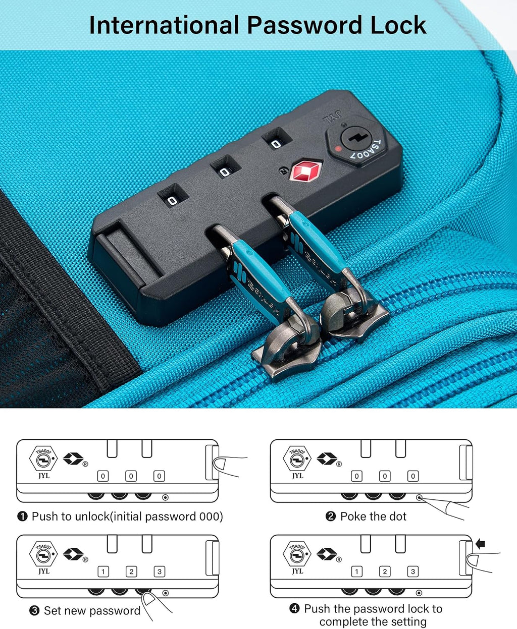 Hanke 16 Inch Underseat Carry On Luggage with Wheels Small Suitcase Softside Luggage Bags for Travel Lightweight Suitcases with Wheels Travel Luggage Personal Item for Men and Women(Caribbean Blue)