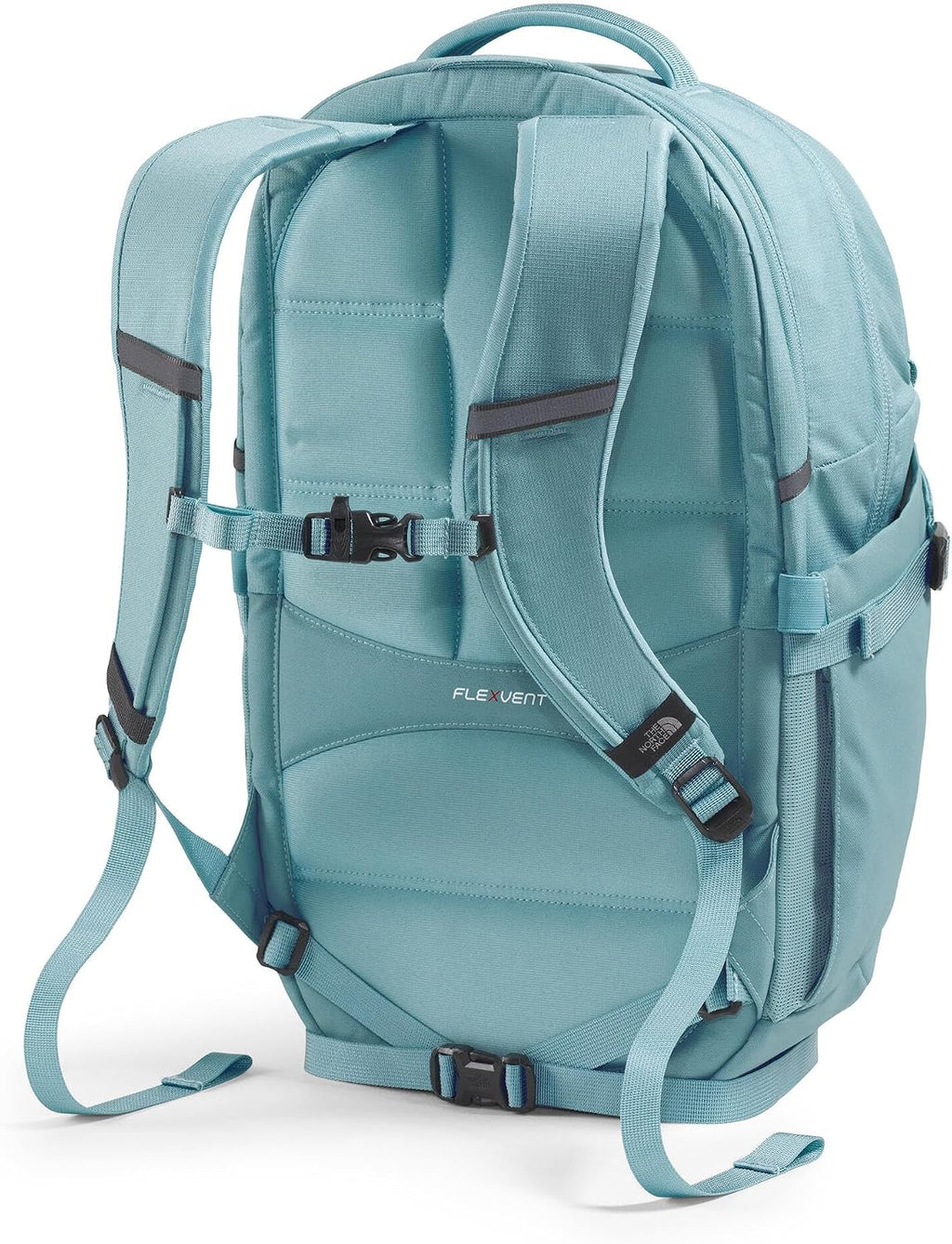 The North Face Women's Recon Everyday Laptop Backpack - Commuter Travel Bag, 18' Laptop Sleeve, Water-Repellent, Blue Eclipse Light Heather/Blue Eclipse, One Size