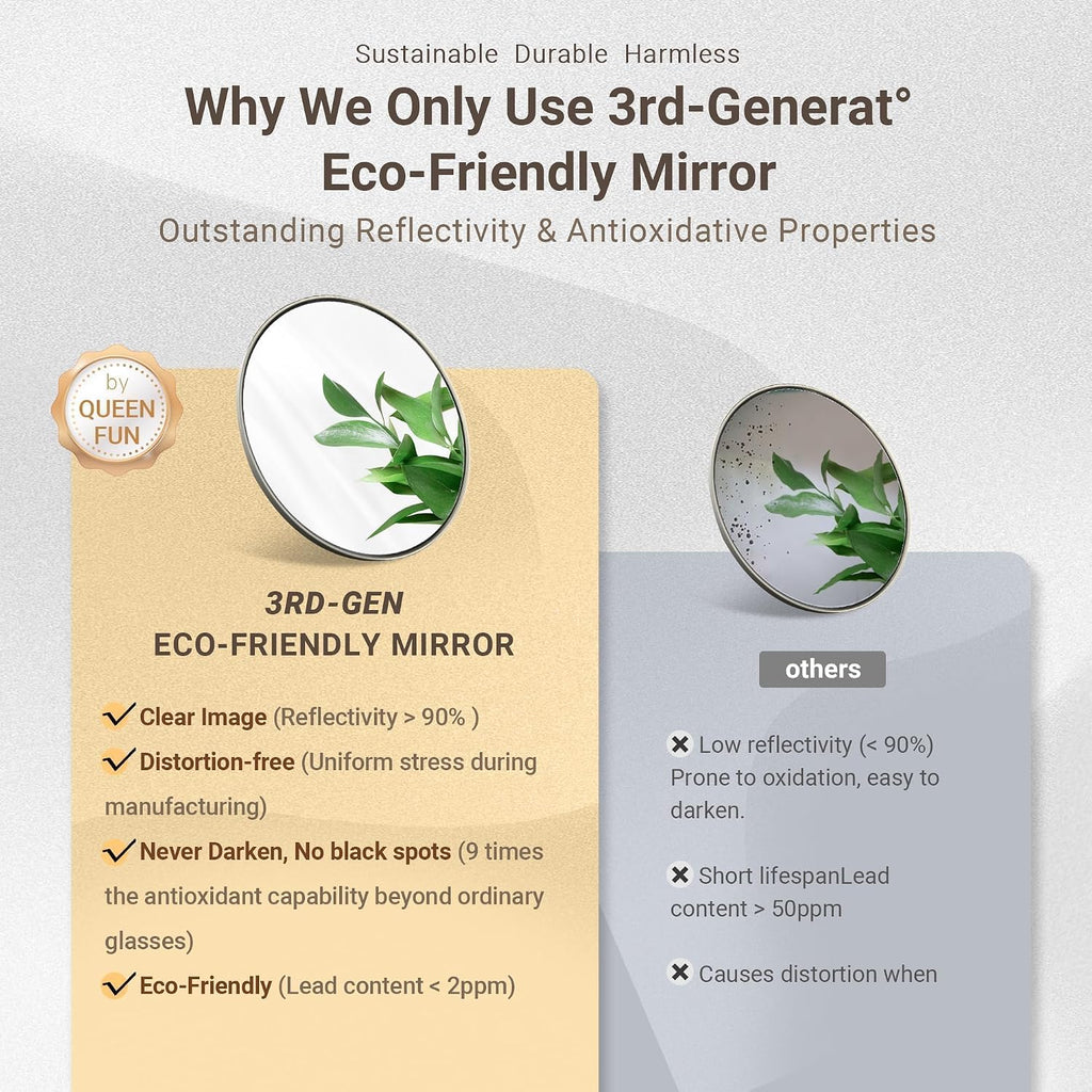 48x24 Beveled Silver Bathroom Vanity Mirror, Shatterproof Large Rectangle Metal Framed Mirror for Bathroom Wall, Anti-Rust Vertical/Horizontal Wall-Mounted Mirrors