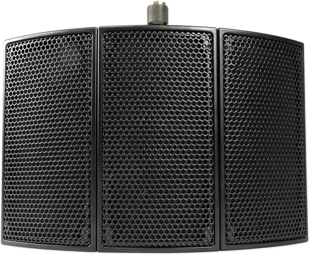Audiosavings Bundle: K553 MK2 MKII Closed Back Studio Monitoring Headphones w/Detachable Cable Bundle with Rockville RockShield 1 Studio Microphone Isolation Shield w/Sound Dampening Foam (2 Items)