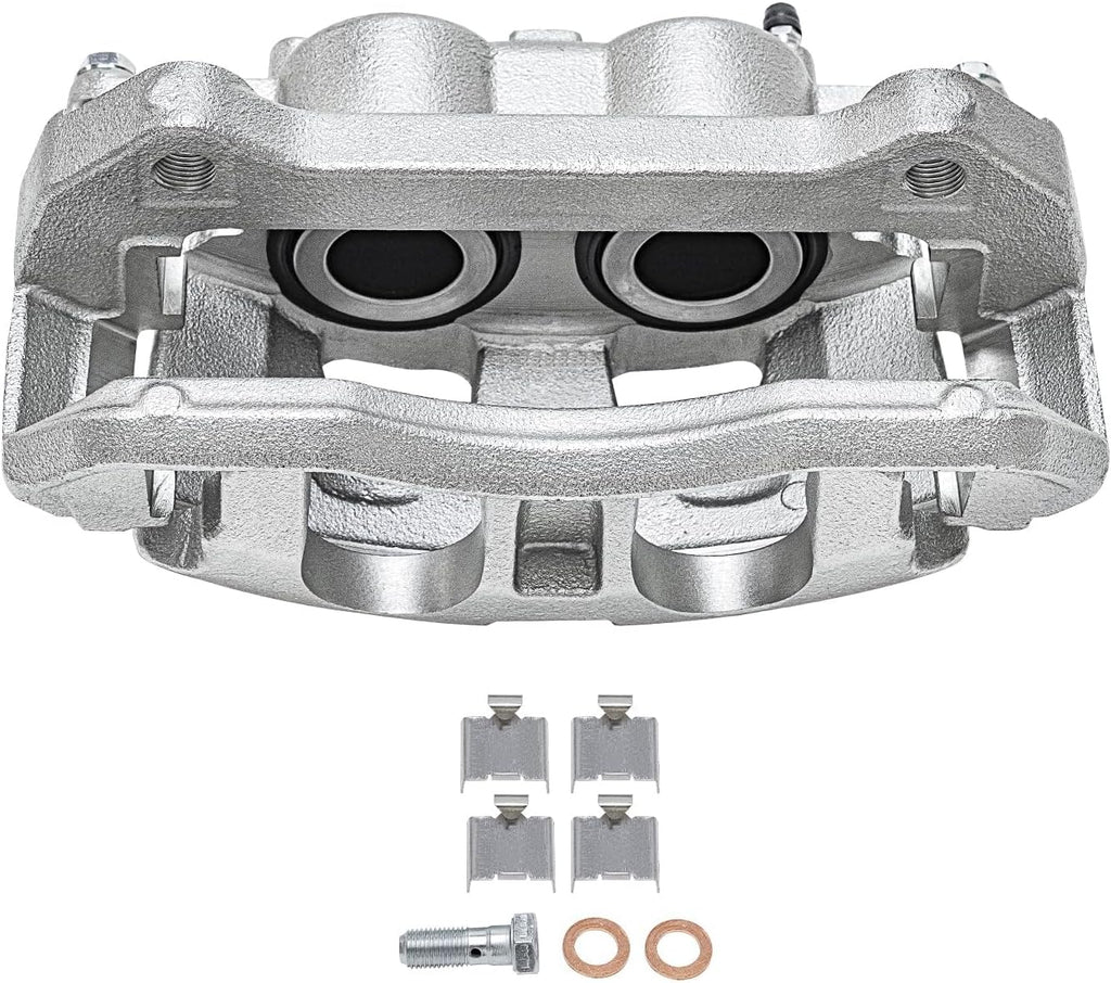 Detroit Axle - Front Brake Kit for Ford Expedition F-150 Lincoln Navigator Brake Rotors Ceramic Brakes Pads Brake Calipers Replacement: 13.78' inch Front Rotors