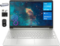 HP Flagship 15.6' Touchscreen Laptop, 6-Core Intel i3-1215U up to 4.4GHz, 8GB RAM, 512GB SSD, UHD Graphics, Webcam, HDMI, WiFi, 10+ Hrs Battery, Type-C, Windows 11 Pro +MarxsolAccessory