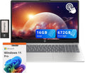 HP Pavilion 15.6' HD Touchscreen Laptop, Intel i3-1215U, 16GB RAM, 672GB Storage(512GB SSD + 160GB Docking Station Set), Intel UHD Graphics, Num Pad, 720p HD Webcam, WiFi, Windows 11 Pro, Silver