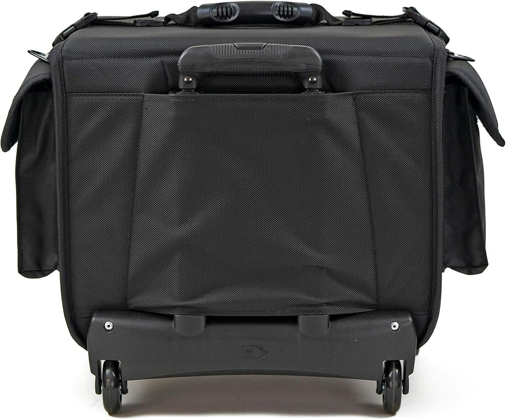 MCY MXLT-RB5 Laptop Storage Roller Bag Up To 5 Laptops - Black, 16x16x1.75 inches