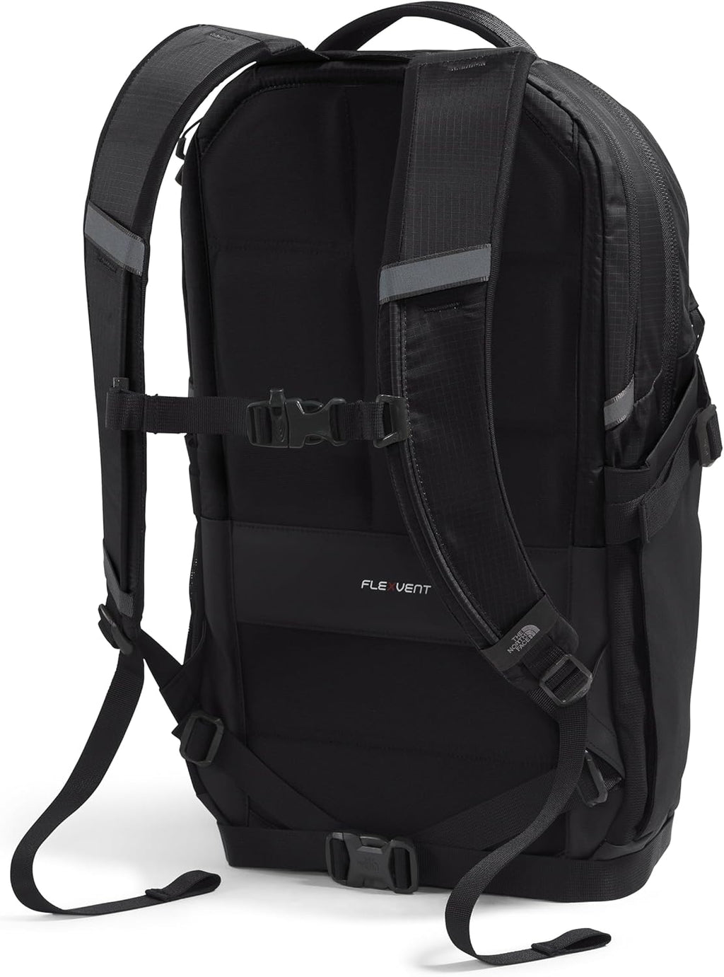 The North Face Recon Everyday Laptop Backpack - Daypack, Water Repellent, Laptop Sleeve, 2 Water Bottle Pockets, TNF Black/TNF Black-NPF, One Size