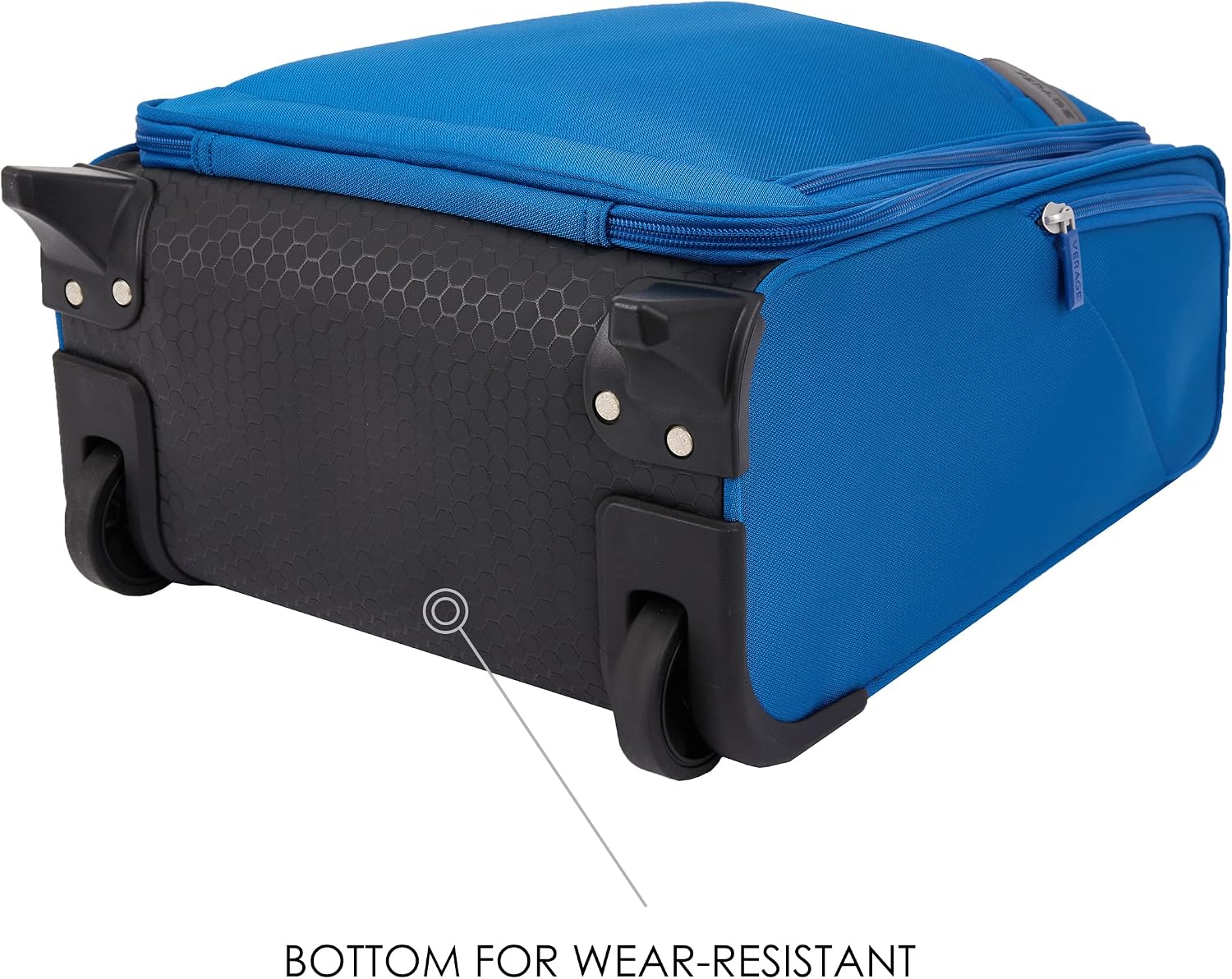 Verage Carry On Underseat Luggage with Wheels & USB Port, Wheeled Spinner Bag Carry-on Luggages for Airlines, Lightweight Suitcase Men Women, Pilots and Crew
