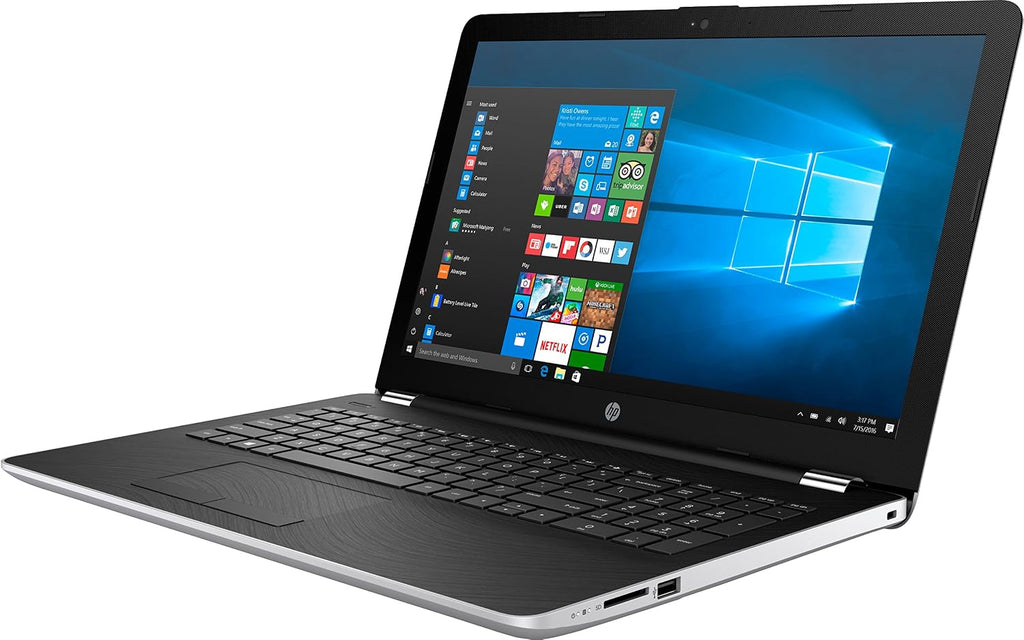 HP 15.6' HD Intel i3-7100U 4GB RAM 1TB HDD USB 3.1 Windows 10 Silver Laptop Computer