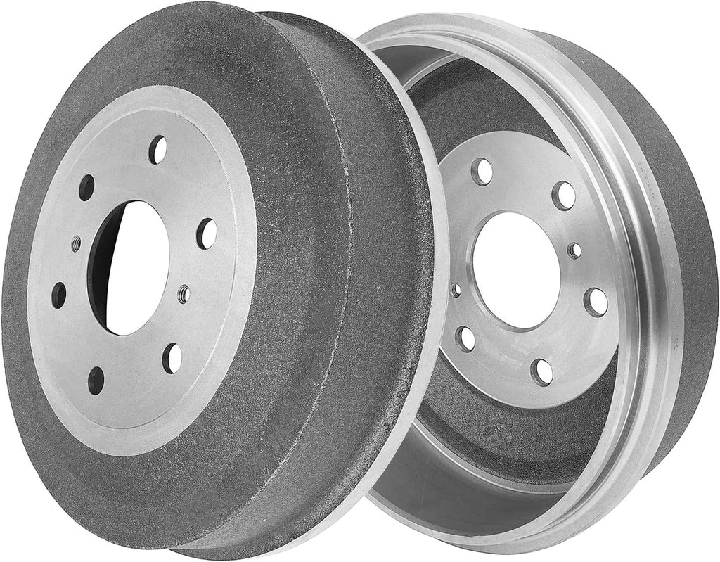 Detroit Axle - Rear Brake Kit for 09-13 Chevrolet Silverado GMC Sierra 1500 Brake Drums 2009 2010 2011 2012 2013 Semi-metallic Brakes Shoes Replacement