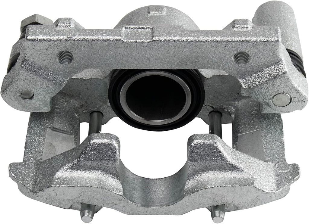 TRQ Rear Brake Pad and Rotor Set Ceramic Rotors Calipers Hoses Compatible with 2006-2013 Lexus IS250