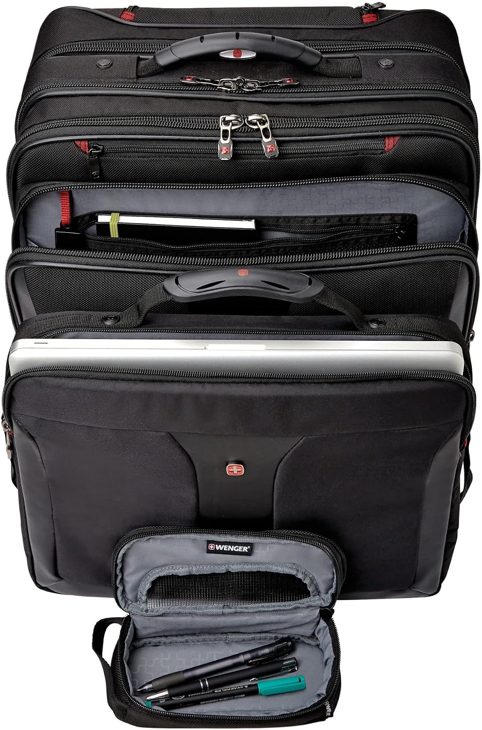Wenger luggage Patriot II 15.6-Inch, Black