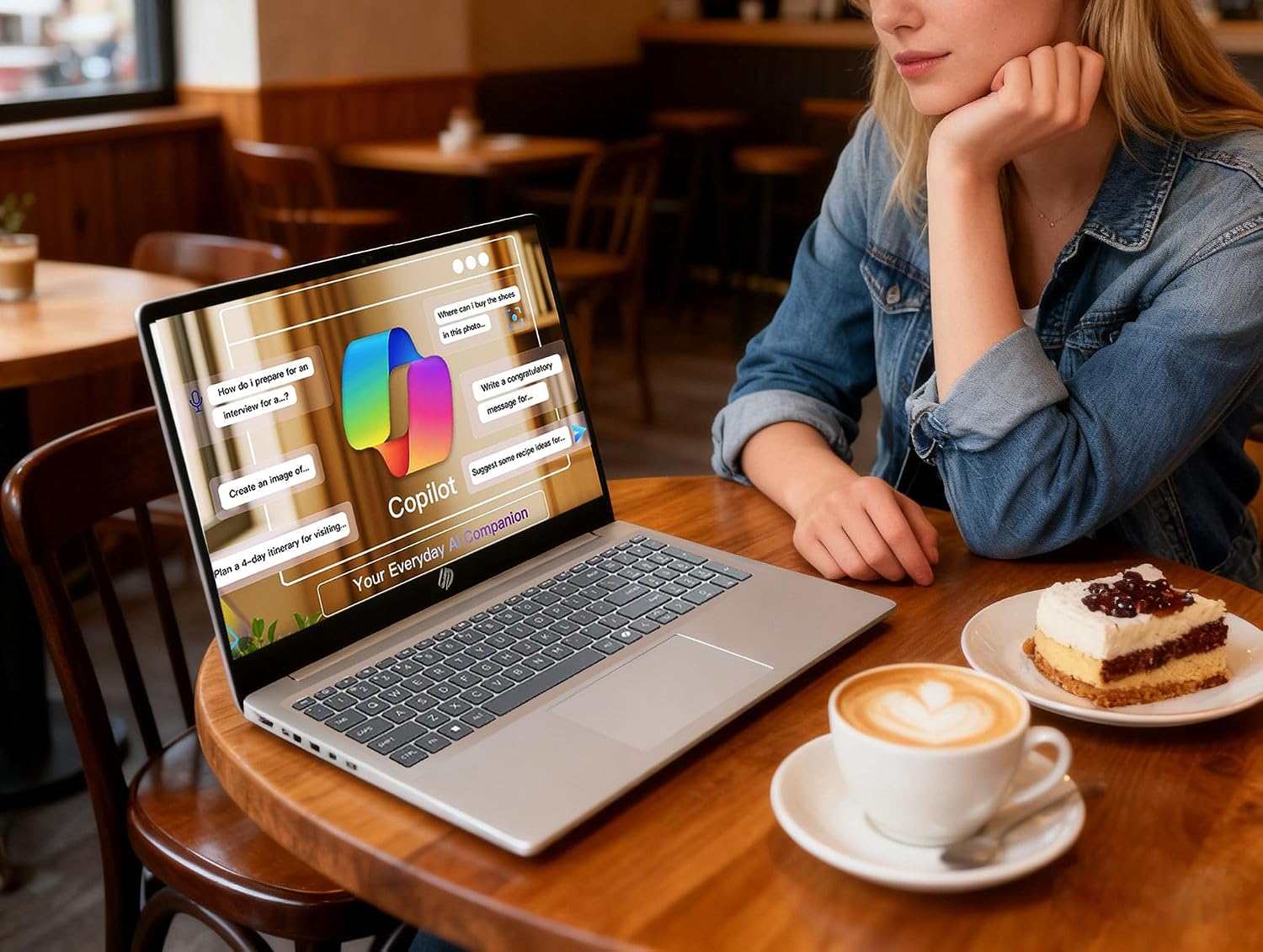 HP Newly Designed 15.6' Laptop with Microsoft Office for Home Business Student, Intel 13th 8 Cores i3 CPU (Beat 11th i5), 8GB RAM | 640GB Storage (128GB PCIe SSD + 512GB Portable Drive), Windows 11