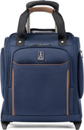 Travelpro Crew Classic Lightweight Softside Luggage, Rolling Underseat Carry on Bag, 14' Laptop or Tablet Sleeve, Men and Women, 17-Inch, Patriot Blue