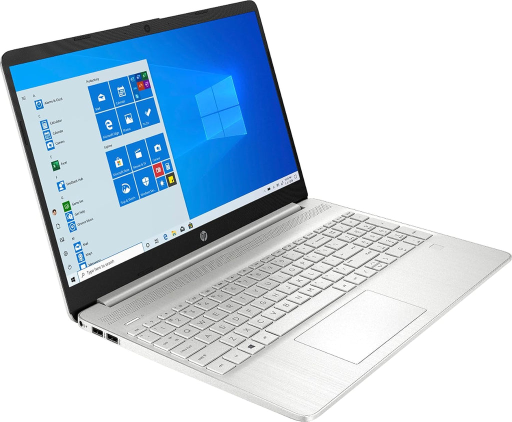 HP 15.6' Full HD (1920 x 1080) Laptop, Intel Core i5-1135G7, 8GB RAM, 256GB SSD, Windows 10 Home, Natural Silver