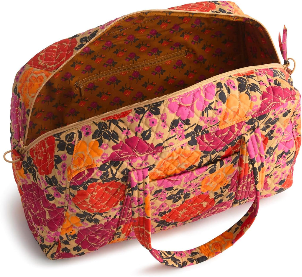 Vera Bradley Women's Miramar Weekender Travel Bag - Premium Cotton