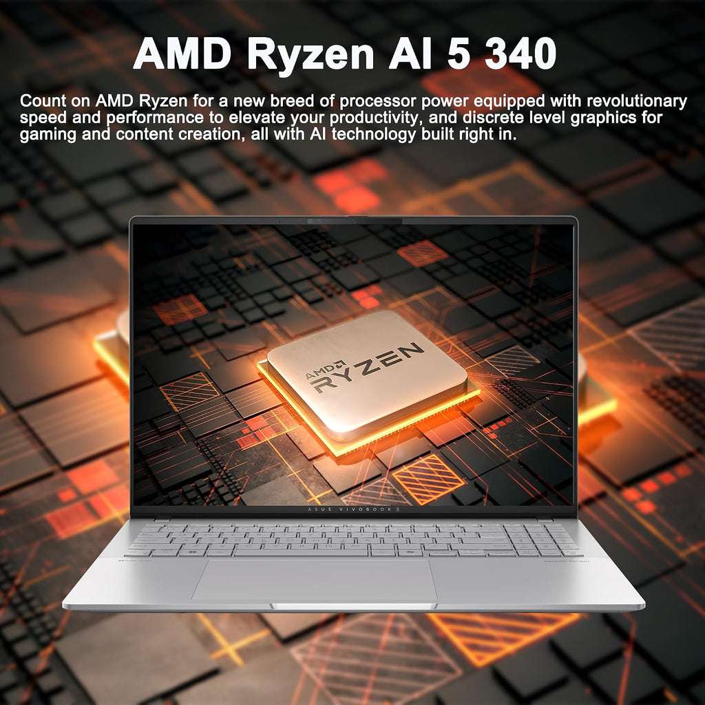 HP OmniBook X Flip 2-in-1 Laptop 14' WUXGA IPS Touch (400nits) AMD 6-core Ryzen AI 5 340 (Up to 50 Tops) 16GB RAM 2TB SSD for Creator Designer Business Professional Win11Pro ICP Hub