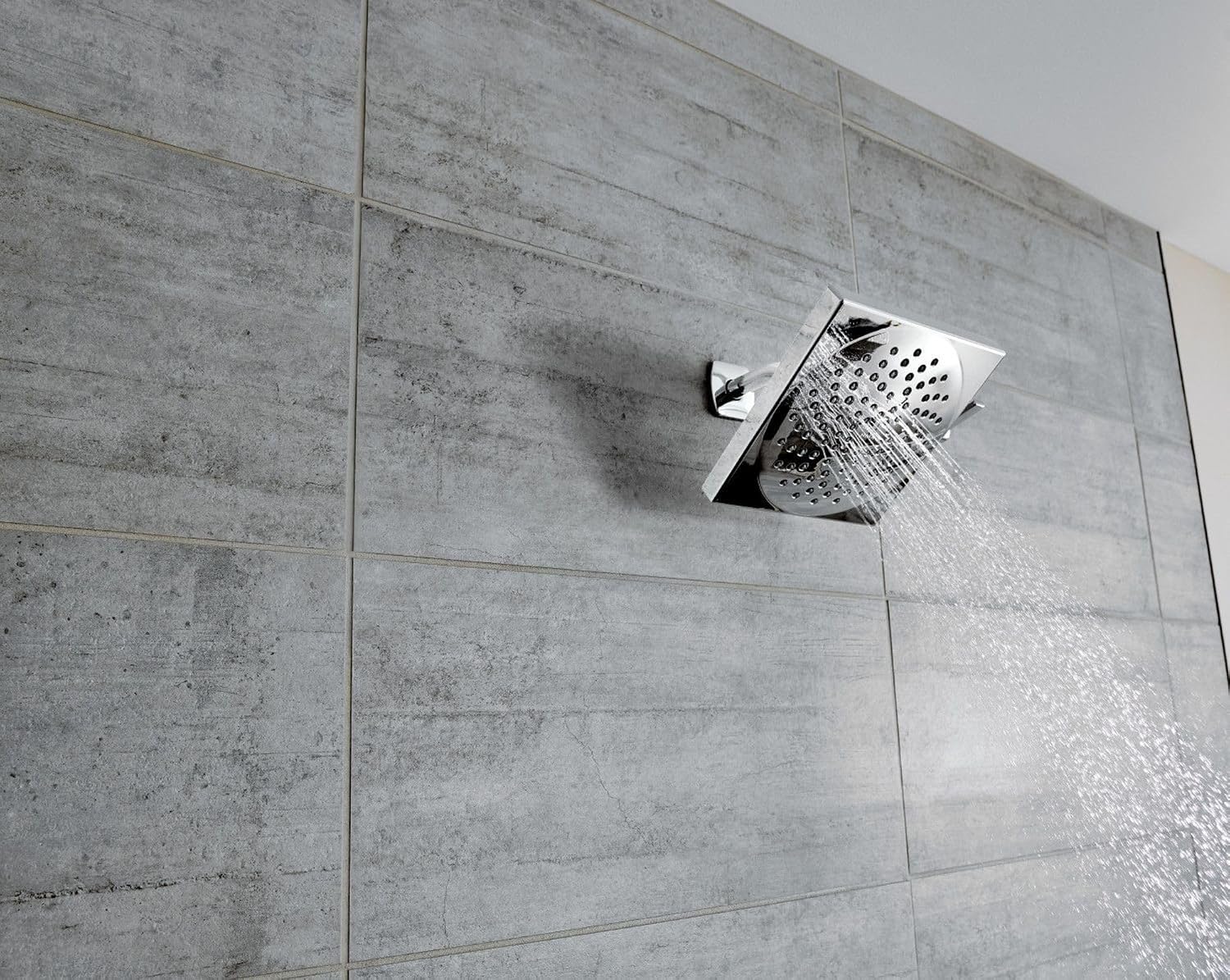 Moen S6345EP Velocity Eco-Performance Two-Function 8-1/2' Diameter Spray Rainshower Showerhead, Chrome