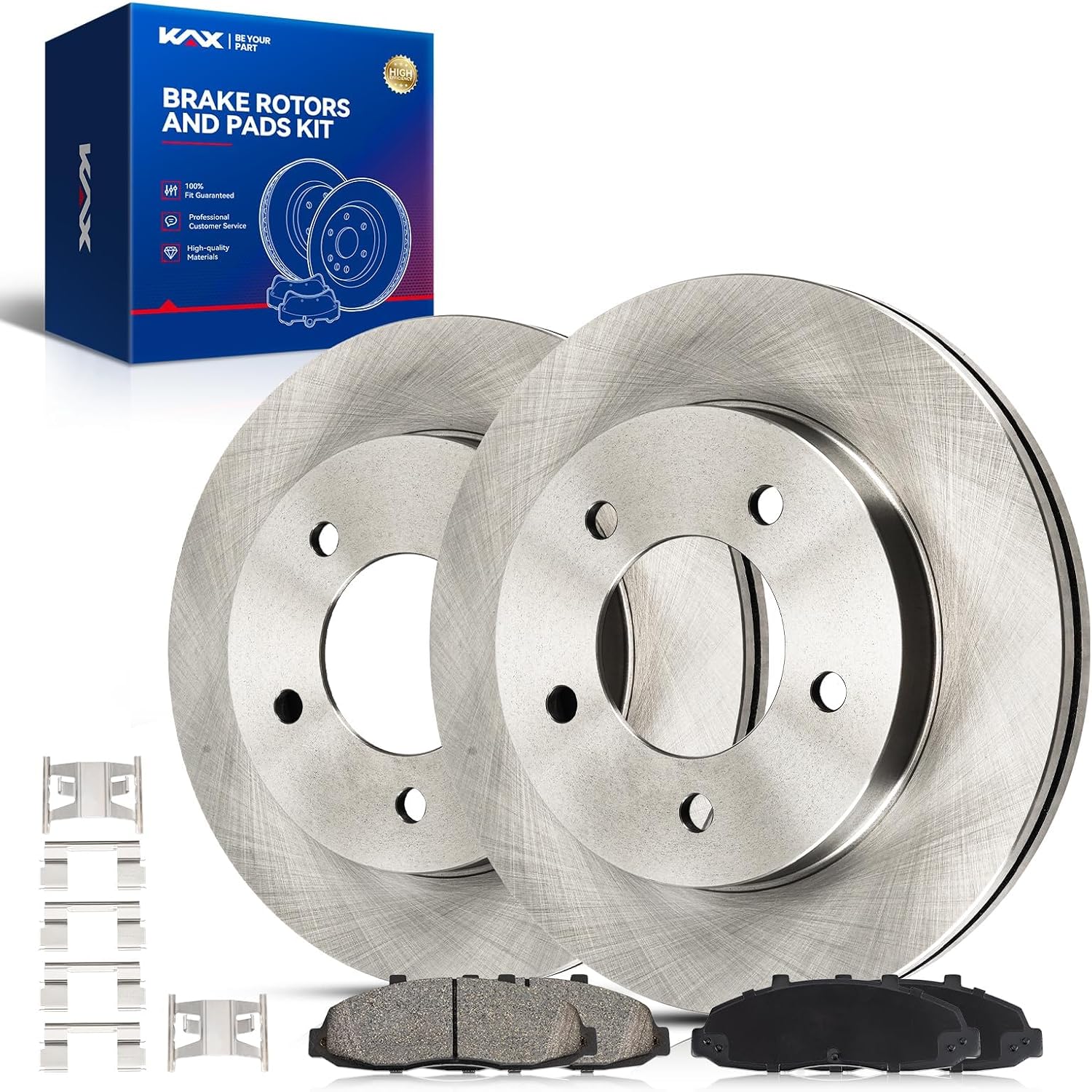 KAX Front Brake Kit for Ford F-150 1997-2003, 12.13inch Brake Rotors Pads Kit, #54042+D679 Front Brakes