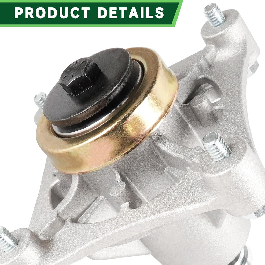 46 Inch Deck Spindle Belt Idler Rebuild Kit Fit for Husqvarna RZ4623 RZ4621 Dixon Speed ZTR 46 Mower Includes (2) 174356 174358 Spindle (2) 21546611 Blade (2) Idler 539132728 196104 (1) Belt 539117245