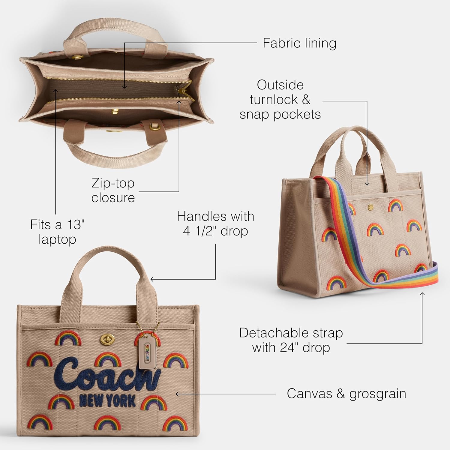 Coach Women's Cargo Tote