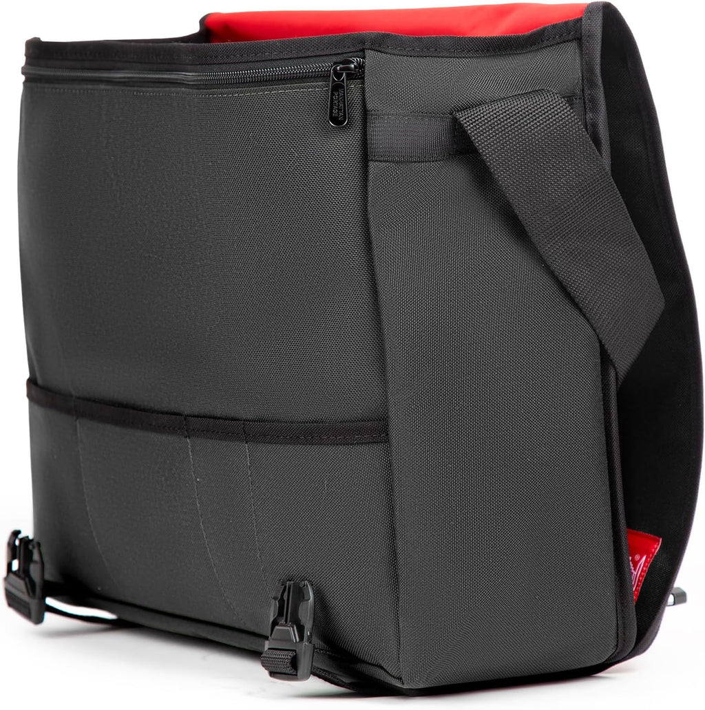 Manhattan Portage Deluxe Computer Bag (LG) with Adjustable Strap Water Resistant 1000D Cordura for Work College Travel