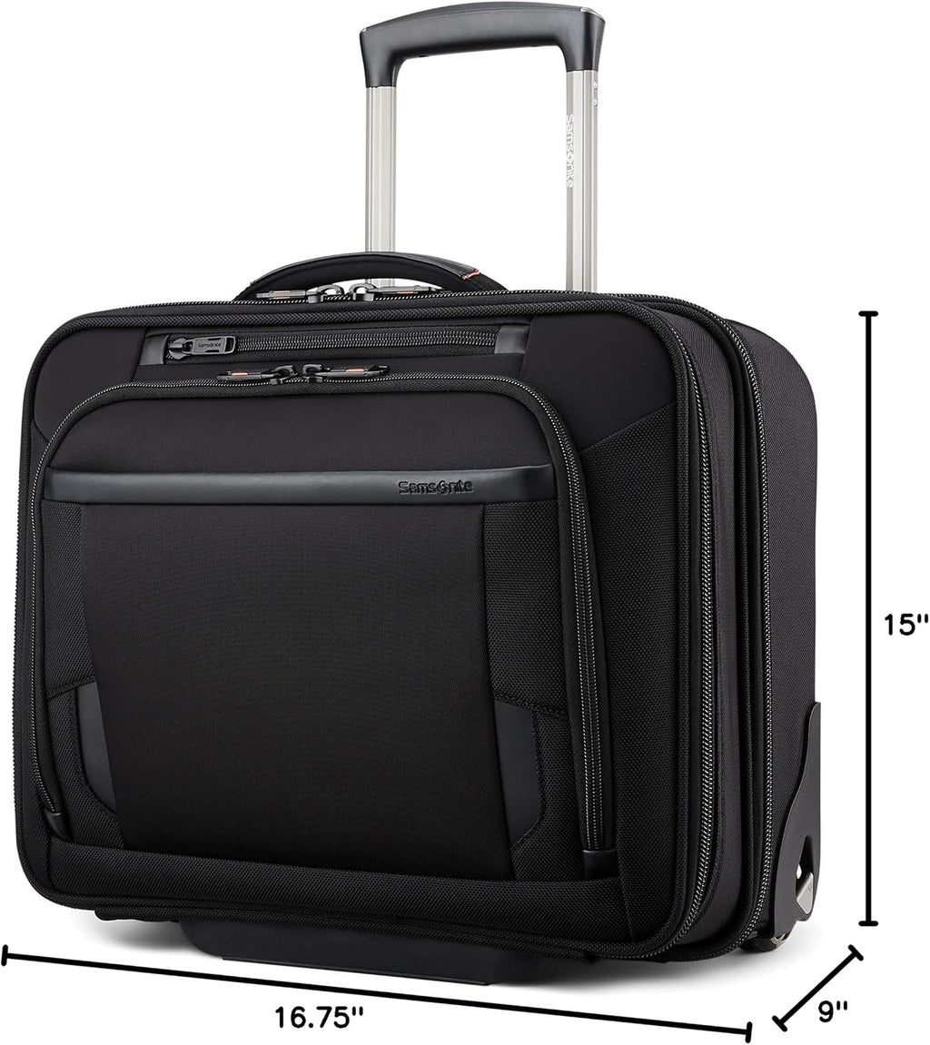 Samsonite Pro Upright Mobile Office, Black, One Size