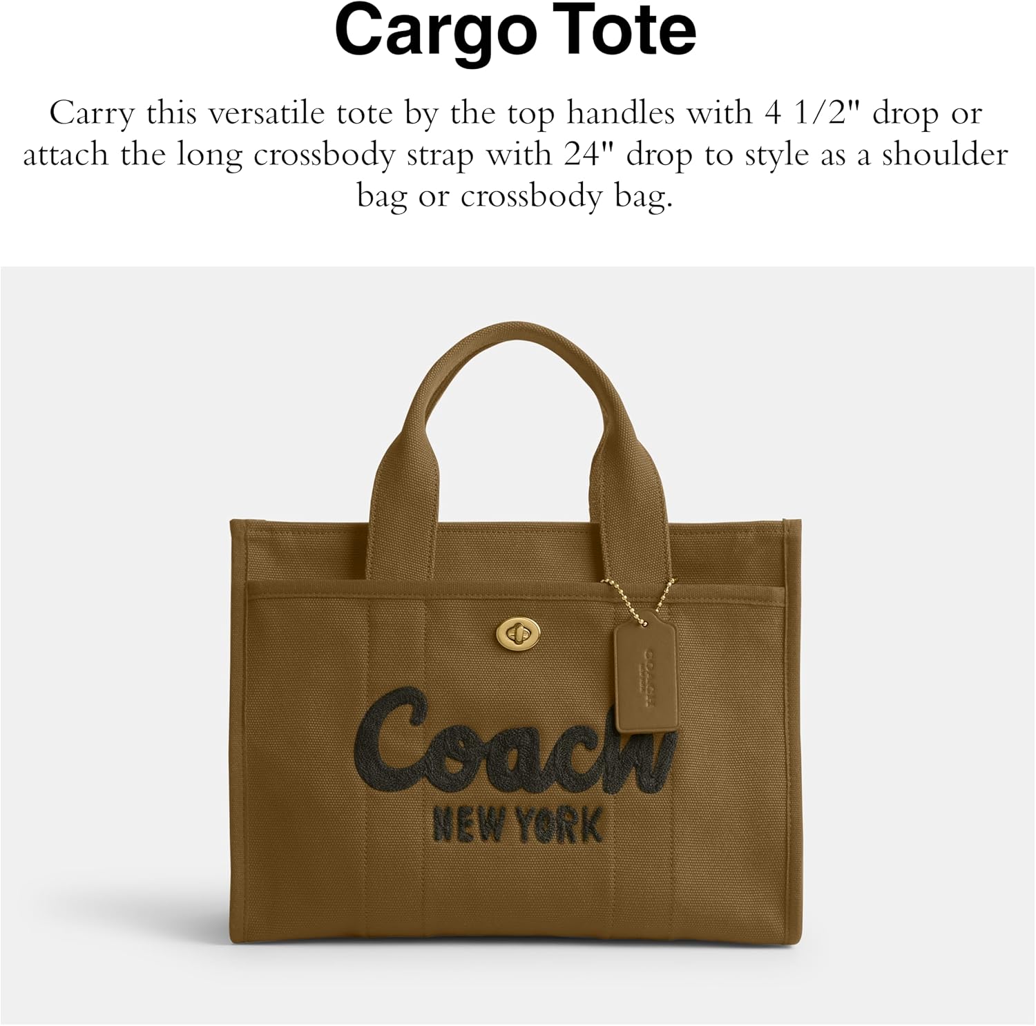 Coach Women's Cargo Tote