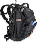 WELKINLAND 77-Pockets Electricians Tool Backpack, Tool Backpack For Men, HVAC Tools Bag Backpacks, Tools Backpacks For Construction