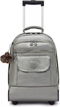 Kipling Women's Sanaa Large Rolling Backpack, Adjustable Padded Straps, Slide-Up Handle, Crinkle Nylon Backpack