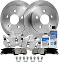 Detroit Axle - REAR Brake Kit for Buick Century Regal Chevrolet Impala Monte Carlo Oldsmobile Intrigue Pontiac Grand Prix Disc Brake Rotors Ceramic Brakes Pads Brakes Calipers Replacement