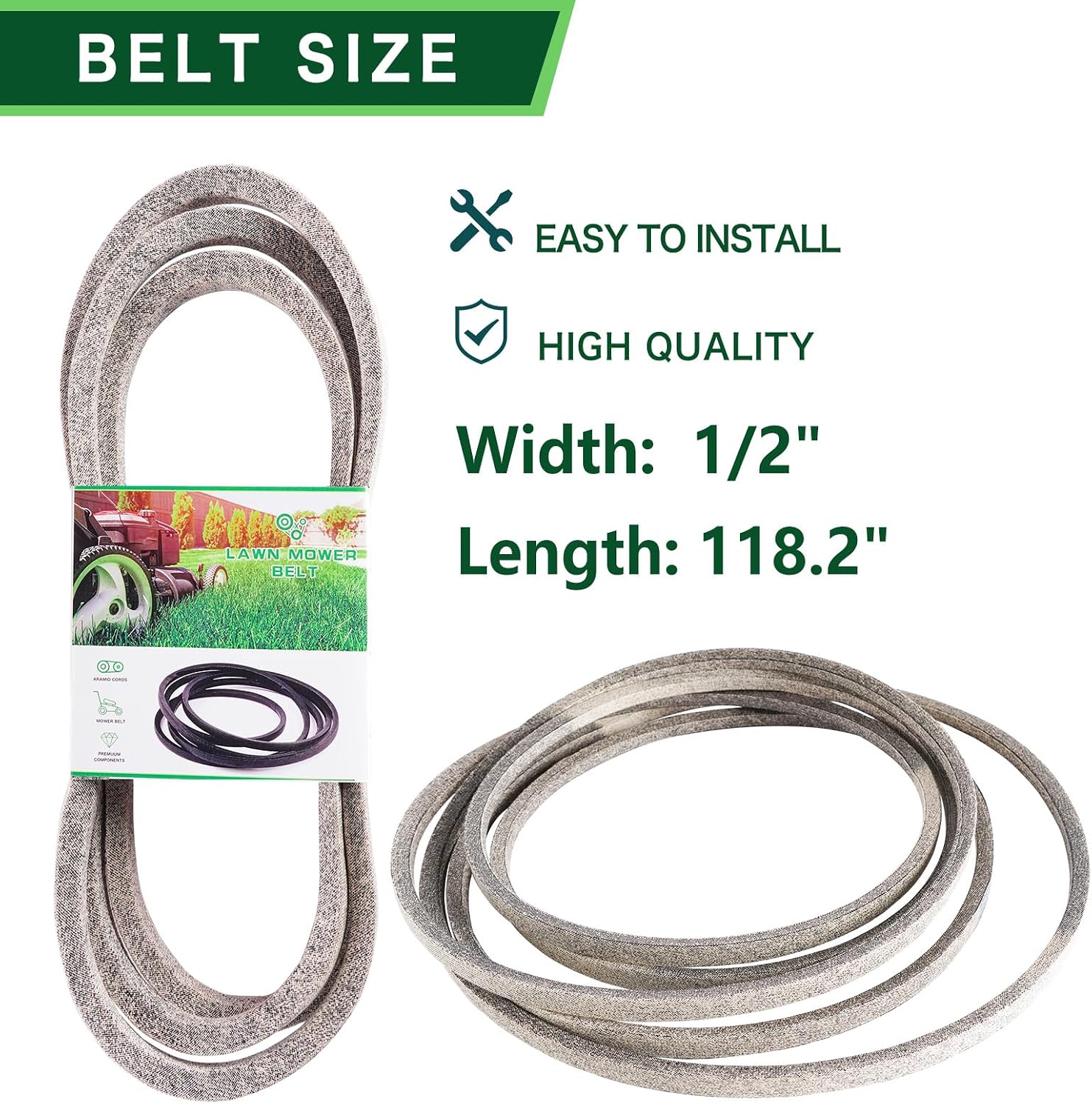 42' Lawn Mower Deck Rebuild Kit Fit MTD Craft sman Z6000 Zero Turn Lawn Mower Includes (2) Spindles 918-05137 618-05137 (2) Blades 490-110-M108 (2) Idler Pulley 756-05042 756-04511B