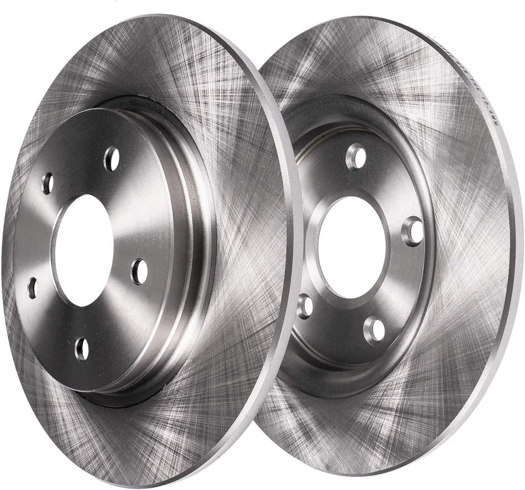 Detroit Axle - 4pc Brake Rotors for 2017 2018 2019 2020 2021 Honda Clarity, Disc Brake Rotors Replacement : 12.28' inch Front Rotor 12.20' inch Rear Rotor