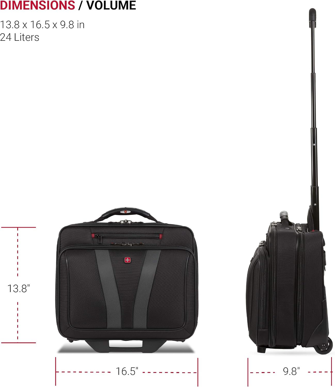 Wenger luggage Granada Pro 15.6-Inch, Black