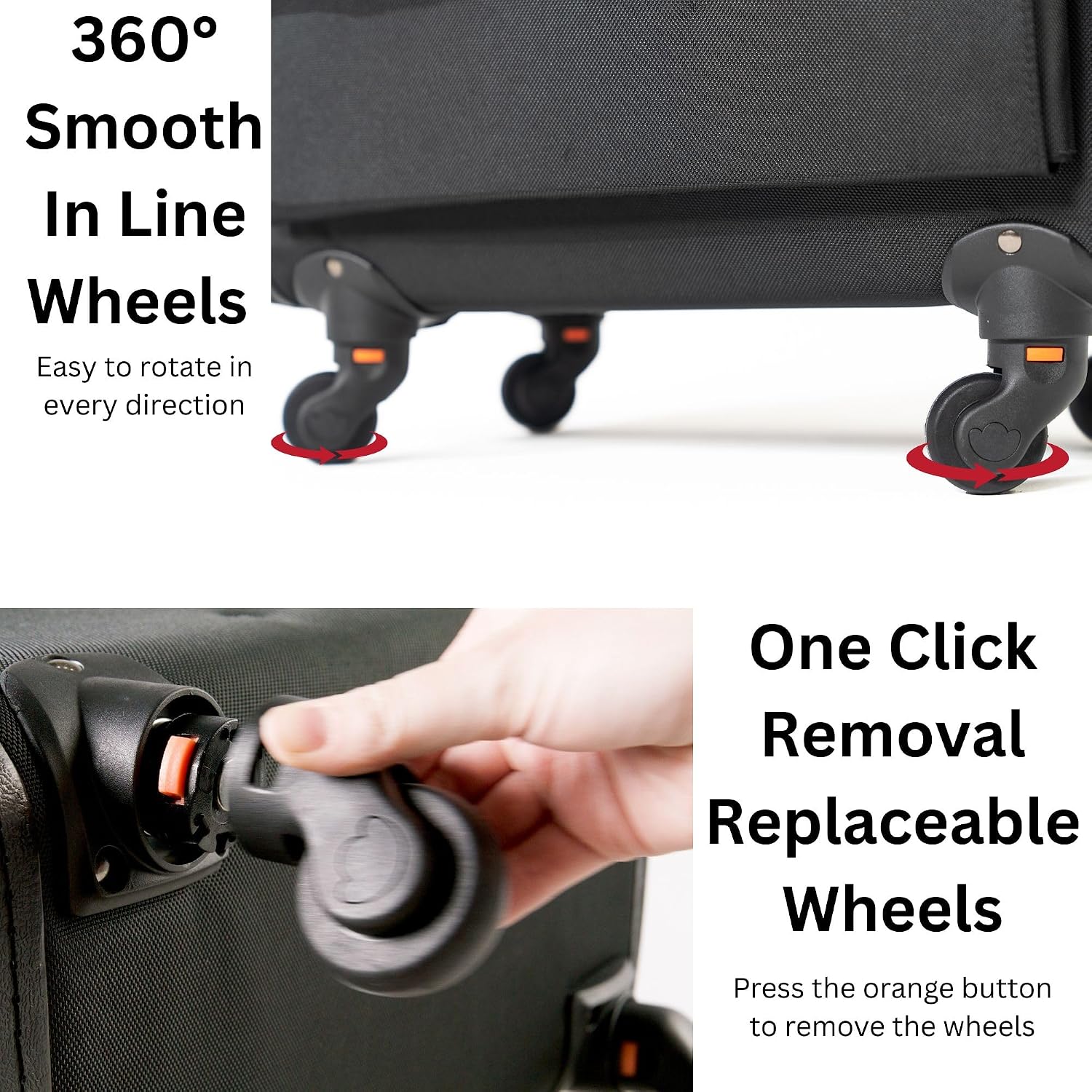 Alpine Swiss Wheeled Briefcase | Rolling Briefcase Locking Telescopic Handle 4 Replaceable Wheels | Pilot Lawyer Litigator Attache Case | 17' Laptop Compartment | Dual Combo Locks | Organizer Pockets